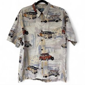 AFTCO Surf Wagon Print Casual Shirt - Multicolor
